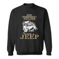 [154] Welder With A Jeep Tshirt Sweatshirt